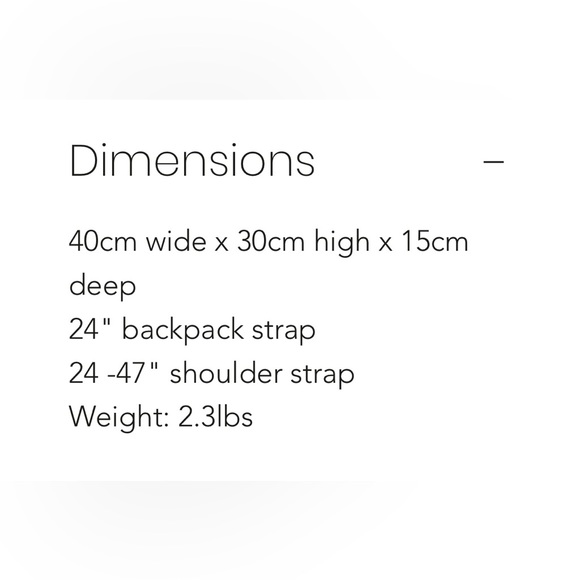 Gray Haus Vegan Leather Backpack - Picture 8 of 8